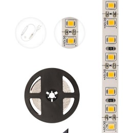 Лента светодиодная SMD3528 тепл. бел. 9.6Вт/м 120LED/м 12В IP23 (уп.5м) Lamper 141-396