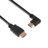 Кабель HDMI - HDMI 1.4 угловой 1.5м Gold PROCONNECT 17-6203-4