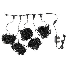 Гирлянда светодиодная "LED ClipLight" 5 нитей х20м 665LED желт. 50Вт 24В IP65 эффект мерцания flashi