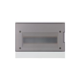 Бокс в нишу Basic E 12М сер. прозр. дверь (с клемм) ABB 1SZR004002A1204