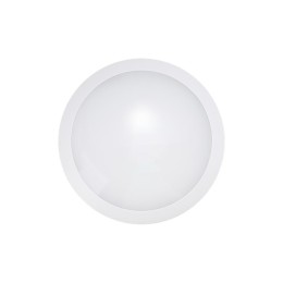 Светильник светодиодный ДСП WP 25 C 15W OP 940 D300 EL WH 300х300х93мм 15Вт 4000К IP65 пылевлагозащ.