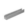 Лоток листовой перфорированный 100х100 L3000 1мм "Быстрый монтаж ПЛЮС" LPplus100-100-1.0-3000 INOX30