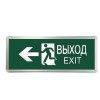 Светильник светодиодный ССА ВЫХОД-EXIT человек/стрелка 3Вт аварийный двусторонний TOKOV ELECTRIC TKE
