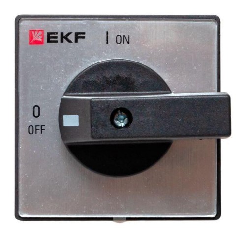Переключатель кулачковый ПК-2-13 3п 16А "ВКЛ-ВЫКЛ" IP65 EKF pk-2-13-16-65