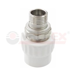 Муфта с американкой для радиатора наружная резьба 25х3/4дюйм (100/25) VALFEX 10159025