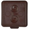 Коробка распаячная ОП КМ 65х65х50 IP54 откид. крышка 4 ввода дуб IEK UKO31-065-065-050-K24-54