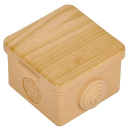 Коробка распаячная ОП КМ 65х65х50 IP54 откид. крышка 4 ввода сосна IEK UKO31-065-065-050-K34-54