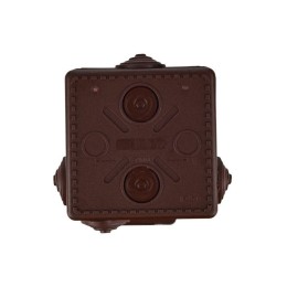 Коробка распаячная ОП КМ 80х80х50 IP54 откид. крышка 7 вводов дуб IEK UKO31-080-080-050-K24-54