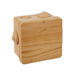 Коробка распаячная ОП КМ 80х80х50 IP54 откид. крышка 7 вводов сосна IEK UKO31-080-080-050-K34-54