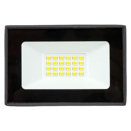 Прожектор светодиодный СДО-3002 20Вт 6500К IP65 Basic EKF FLL-3002-20-6500