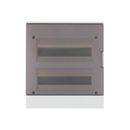 Бокс в нишу Basic E 24М сер. прозр. дверь (с клемм) ABB 1SZR004002A1207