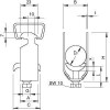 Скоба зажимная U-образ. d16-22мм 2056 M2 22 FT гор. оцинк. (уп.50шт) OBO 1156195