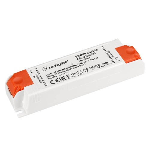 Arlight Блок питания ARJ-KE80300 (24W, 300mA, PFC) (IP20 Пластик, 5 лет)
