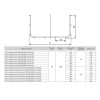 Лоток проволочный 100х200 L3000 3.8мм INOX EKF LP100200-3.8-INOX