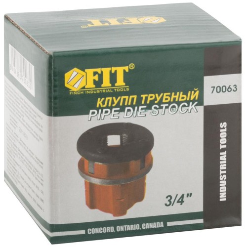 Клупп трубный Профи 3/4дюйм черн. FIT 70063