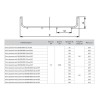 Лоток проволочный 30х400 L3000 3.8мм INOX EKF LP30400-3.8-INOX
