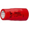 Головка торцевая VDE 1000В DR 1/2дюйм BiHEX двойн. шестигранник дюймовая 7/8дюйм диэлектрическая Kni