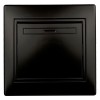 Переключатель промежуточный 1-кл. СП Plano 1-108-05 10А IP20 250В антрацит Intro Б0053823