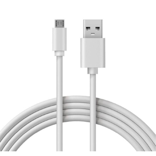 Кабель USB microUSB длинный штекер 1м бел. Rexant 18-4269