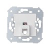 Розетка телефонная Simon 82/82Nature/88 RJ12 6 контакт. механизм черн. Simon 75481-32