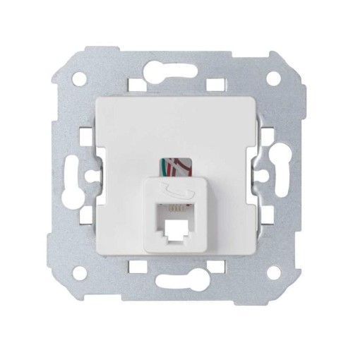 Розетка телефонная Simon 82/82Nature/88 RJ12 6 контакт. механизм черн. Simon 75481-32