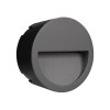 Светильник LTD-TRAIL-R115-4W Warm3000 GR 65deg 230В 4Вт 3000К IP65 ландшафтный метал. Arlight 029962