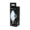 Лампа светодиодная Black 7Вт свеча 4100К нейтр. бел. E14 550лм шаг. диммир. GAUSS 103101207-S