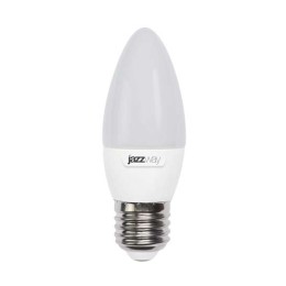 Лампа светодиодная PLED-SP C35 5.5Вт свеча 5000К холод. бел. E27 430лм 230В JazzWay 1033437