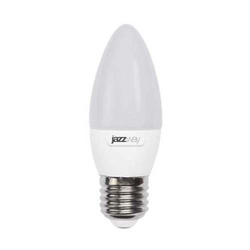 Лампа светодиодная PLED-SP C35 5.5Вт свеча 5000К холод. бел. E27 430лм 230В JazzWay 1033437