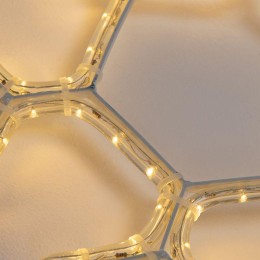 Фигура светодиодная "Снежинка" 45х38см LED тепл. бел. 12Вт 220В IP65 дюралайт Neon-Night 501-212