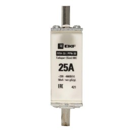 Вставка плавкая ППН-33 100/25А габарит 00C PROxima EKF fus-33/100/25
