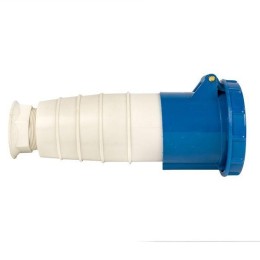 Розетка кабельная 63А 220В (233) 2P+РЕ IP67 EKF ps-233-63-220