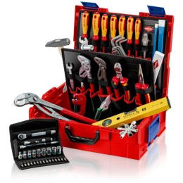 Чемодан инструментальный для сантехники (52 предмета) Knipex KN-002119LBS