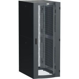 Шкаф серверный 19дюйм LINEA S 24U 800х1000мм перфорированные двери черн. ITK LS05-24U81-2PP