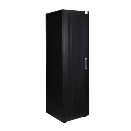 Шкаф напольный 19дюйм 42U 600х600 перед. дв. перф. задн. стен. перф. черн. Datarex DR-721501