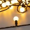 Гирлянда светодиодная ARD-BALL-CLASSIC-D23-10000-BLACK-80LED WARM (230В 3.5Вт) (IP65) Ardecoled 0256