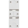 Щиток распред. накладной 2-м Mini S 140х52х68мм без двер. IP30 бел. Leg 001356