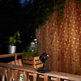 Проектор лазерный 1LED 12Вт 230В IP44 различные режимы проекции с пультом ДУ с трансф. 3.6В в компл.