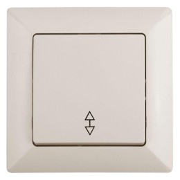 Переключатель 1-кл. СП Solo 4-103-02 10А 250В IP20 слон. кость Intro Б0053577