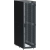 Шкаф серверный 19дюйм LINEA S 48U 600х1000мм перфорированные двери черн. ITK LS05-48U61-2PP