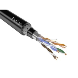 Кабель витая пара ParLan ARM PS F/UTP кат.5E 4х2х0.52 ZH нг(А)-HF (LAN) в броне (уп.305м) ТПД Парите