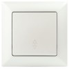 Переключатель 1-кл. СП Solo 4-103-06 10А 250В IP20 перламутр Intro Б0053582