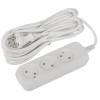 Удлинитель электрический UDL-10-3100 Greenline 3 розетки без заземления 10м ПВС 2х1кв.мм Эра Б006502