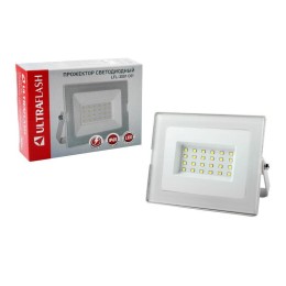 Прожектор LFL-3001 C01 (LED SMD 30Вт 230В 6500К) бел. Ultraflash 14129