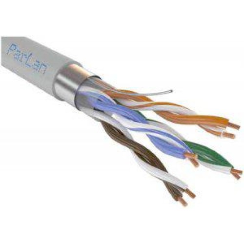 Кабель ParLan F/UTP кат.5E 4х2х0.52 PVCLS нг(А)-FRLS (м) ТПД Паритет 256596