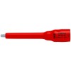 Головка торцевая VDE 1000В DR 3/8дюйм 12-гранная TX27 диэлектрическая Knipex KN-982927