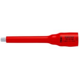 Головка торцевая VDE 1000В DR 3/8дюйм 12-гранная TX40 диэлектрическая Knipex KN-982940