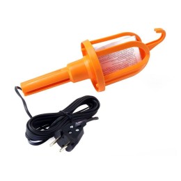 Светильник переносной НРБ 01-60-001 "Фокус 2202" 60Вт УХЛ2 5м оранж. Ultraflash 14206