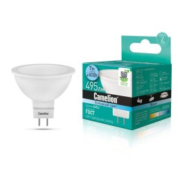 Лампа светодиодная LED7 JCDR/845/GU5.3 7Вт рефлектор матовая 4500К бел. GU5.3 495лм 170-265В Camelio