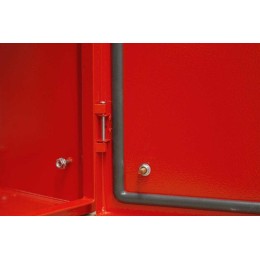 Корпус металлический ЩРНМ IP55 500х400х150 RAL3020 DEKraft 32531DEK